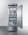 Summit SCRR232 23 Cu. Ft Stainless Steel Reach In Refrigerator - 115 Volts