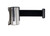 Omcan USA 41156 5"H Stainless Steel Housing Wall Mount Crowd Control Stanchion