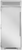 True TR-36FRZ-L-SS-IM-C 36" W Stainless Steel Left Hinged Door Upright Freezer Column with Built in Ice Maker - 115 Volts