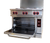 Omcan USA 48528 36" W Stainless Steel 6 Hotplates Electric Restaurant Range - 208-240 Volts