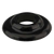 Micro Matic 4346P Plastic Black Wall Flange