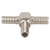 Micro Matic SST-E2 0.31" Stainless Steel T Fitting