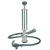 Micro Matic 7509E900 8" Chrome Lever Handle Party Pump