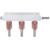 Micro Matic 751-018 Aluminum Three Way Shut Off Gas Distributor Manifold