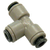 Micro Matic PI0208S 0.25" John Guest Equal "T"