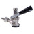 Micro Matic 7485BS Chrome Plated Brass Body and Stainless Steel Probe Black D System Keg Coupler