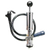 Micro Matic 7520E 4" Chrome Party Pump with Lever Handle