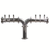Micro Matic TT-Y-6KR-11 Stainless Steel 6 Faucets Glycol Cooled Titan "U" Draft Tower