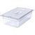 Carlisle 10211U07 StorPlus Universal 20.75" W Clear Polycarbonate Lid Only for Full Size Food Pan