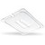 Carlisle 10211U07 StorPlus Universal 20.75" W Clear Polycarbonate Lid Only for Full Size Food Pan