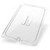 Carlisle 10211U07 StorPlus Universal 20.75" W Clear Polycarbonate Lid Only for Full Size Food Pan