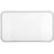 Carlisle ST163030 StorPlus 18 Qt. Translucent Polyethylene Flat Lacking Seal Food Storage Lid Only