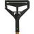 Carlisle 36936500 60" Long Plastic Head Quick-Change Mop Wood Handle