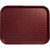 Carlisle CT141861 17.87" L x 14" W Burgundy Polypropylene Rectangular Cafe Tray