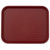 Carlisle CT141861 17.87" L x 14" W Burgundy Polypropylene Rectangular Cafe Tray