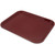 Carlisle CT141861 17.87" L x 14" W Burgundy Polypropylene Rectangular Cafe Tray