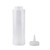 TableCraft Products 100TC 1.68" W Clear Cone Tip Top Squeeze Bottle Top - 12 Each per Case