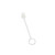 TableCraft Products C100TC 0.56" W Clear Fits All Standard Cone Tip Tops Tethered Cap - 300 Pack per Case
