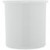 Carlisle 030202 Classic Crock 2.7 Qt. White SAN Plastic Round with Snap-On Lid