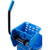 Carlisle 3690814 26 Qt. Blue Polyethylene Mop Bucket Combo with Side Press Wringer