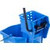 Carlisle 3690814 26 Qt. Blue Polyethylene Mop Bucket Combo with Side Press Wringer