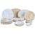 Carlisle KL80002 Kingline 5 Oz. White Melamine Rimmed Fruit Bowl