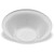 Carlisle KL80002 Kingline 5 Oz. White Melamine Rimmed Fruit Bowl