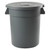 Winco PTCL-20G2 Gray Plastic Flat Lid for PTC-20G - 10 Each per Case