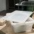 Carlisle 1063702 StorPlus 18'' L x 12'' W White Polyethylene Food Storage Lid
