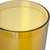 Carlisle 522413 24 Oz. Amber San Plastic Pebbled Stackable Tumbler