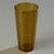 Carlisle 522413 24 Oz. Amber San Plastic Pebbled Stackable Tumbler