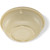 Carlisle KL11825 Kingline 10 Oz. Tan Melamine Rimmed Nappie Bowl