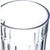 Carlisle 110807 Bistro 8 Oz. Clear SAN Plastic Fluted Tumbler