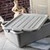 Carlisle 4401223 20" L Gray Polypropylene Snap-On Comfort Curve Universal Bus Box Lid