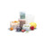 Carlisle ST158730 StorPlus 4 Qt. Translucent Polyethylene Square Snap-On Economical Lid Only