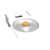 Krowne MW-OS MoveWell 12" W Stainless Steel Oyster Insert