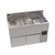 Krowne MW48R-B MoveWell 48" W Stainless Steel Adaptive Station with Ultra-Low Profile Refrigeration and Essential Inserts Bundle