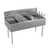 Krowne MW48-SC MoveWell 48" W Stainless Steel Adaptive Station and Specialty Cocktail Collection Kit Inserts Included