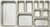 Winco SPJL-206 1/2 Size 18/8 Stainless Anti-Jamming Steel Steam Table Pan