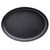TableCraft Products 10746 9 1/4" x 6 7/8" Oval Cast Iron Sizzle Platter