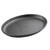 TableCraft Products 10746 9 1/4" x 6 7/8" Oval Cast Iron Sizzle Platter