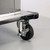 Lakeside 820 31.5" W Stainless Steel Mobile Tray & Glass Cup Rack Dispenser