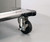 Lakeside 818 26.5" W Stainless Steel Mobile Tray & Glass Cup Rack Dispenser