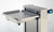 Lakeside 818 26.5" W Stainless Steel Mobile Tray & Glass Cup Rack Dispenser