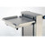 Lakeside 816 32.5" W Stainless Steel Mobile Tray & Glass Cup Rack Dispenser