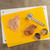 TableCraft Products CB1520YA 15" W x 20" D x 1/2" H Yellow Polyethylene Cutting Board