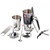 TableCraft Products BARKIT1 Stainless Steel 8 Piece Cash & Carry Essential Cocktail Kit