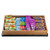 TableCraft Products CRATESB11 20.88" W x 12.75" D x 2.75" H Brown Full Size Gastro Serving / Display Crate Fits 1/1 GN Pan