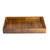 TableCraft Products CRATESB11 20.88" W x 12.75" D x 2.75" H Brown Full Size Gastro Serving / Display Crate Fits 1/1 GN Pan
