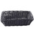 TableCraft Products 2472 9" W x 6" D x 2 1/2" H Rectangular Black Basket